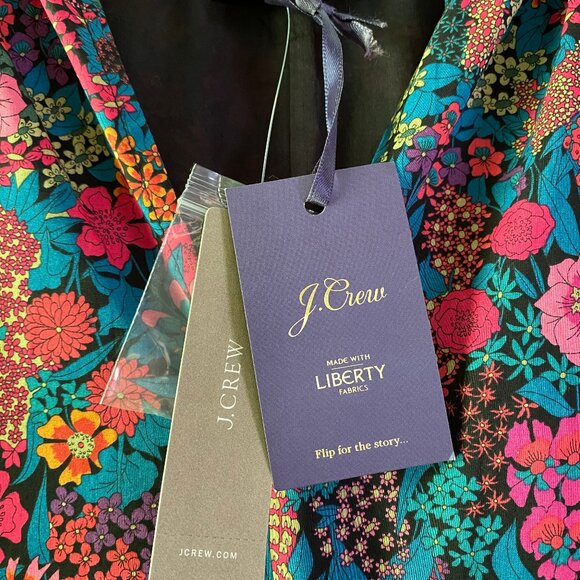 J.Crew (Liberty of London) Dress, Size XS, Runs Large. NWT. - Picture 7 of 8